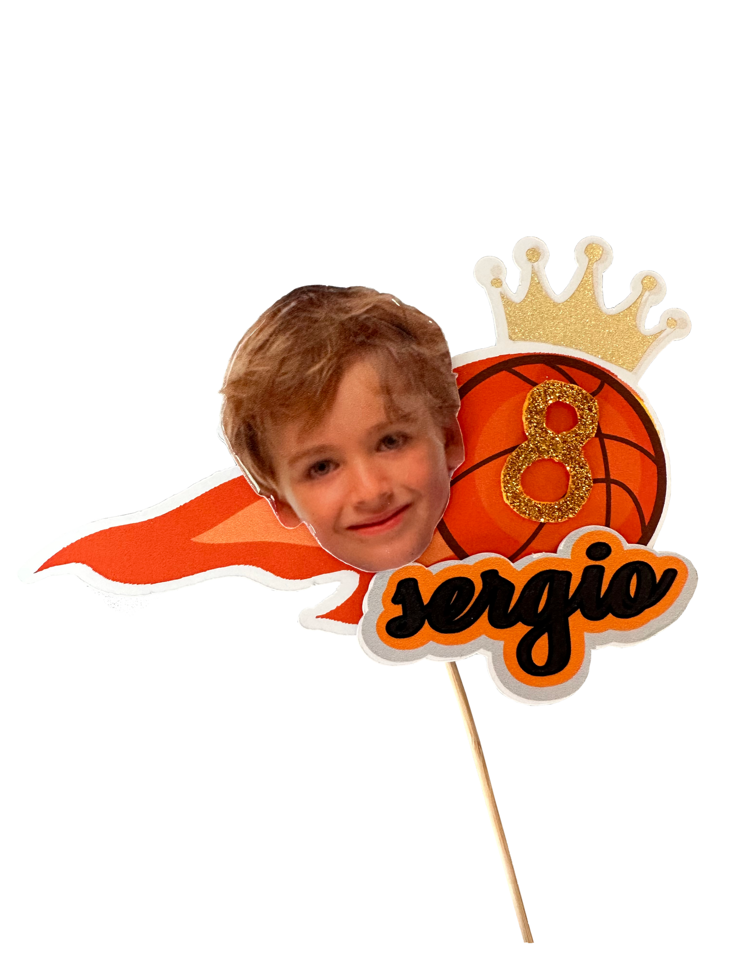 topper de tarta personalizado baloncestista /cake topper basketball player