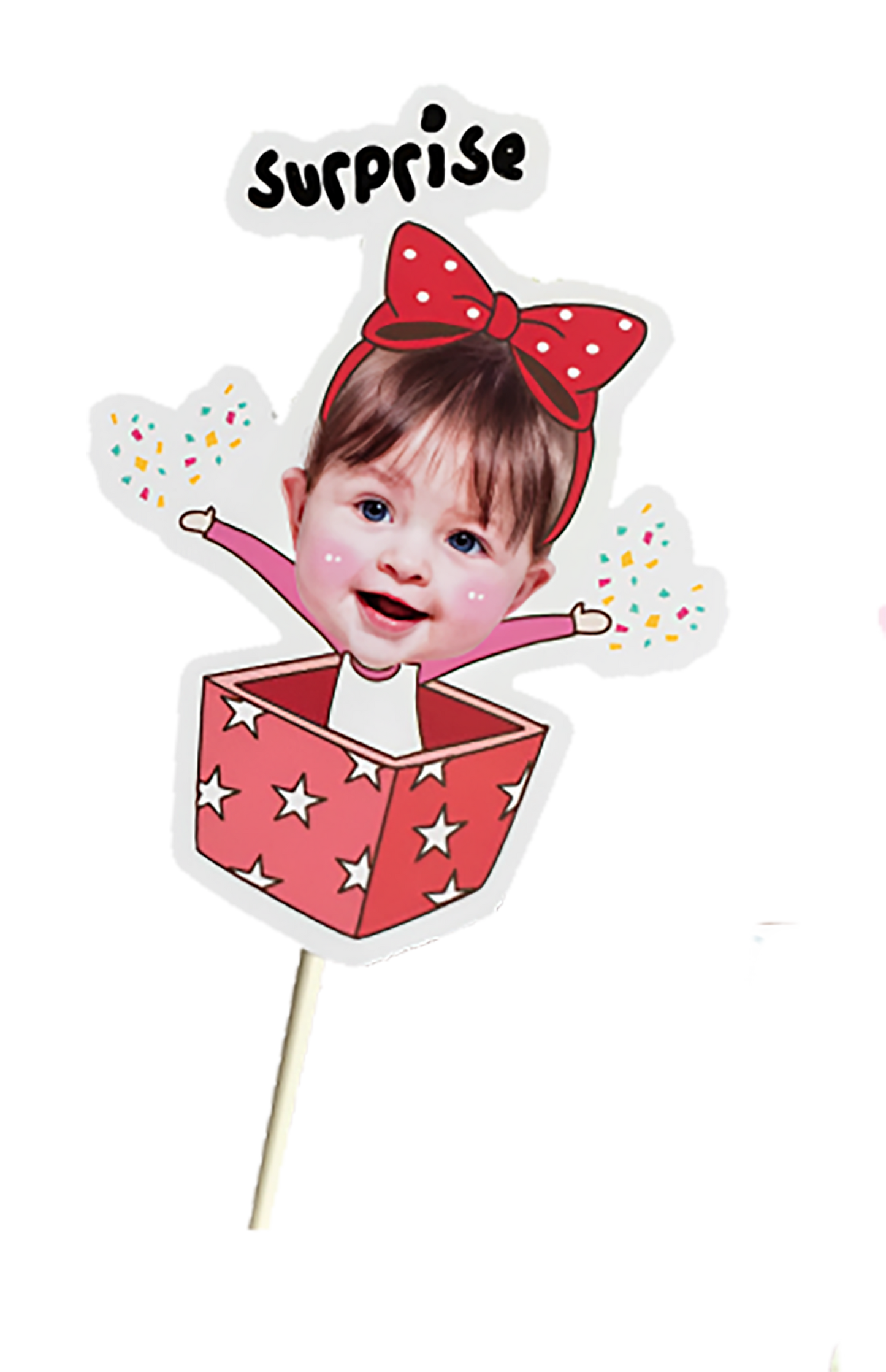 topper de tarta cartoon personalizado con cara /cake topper cartoon