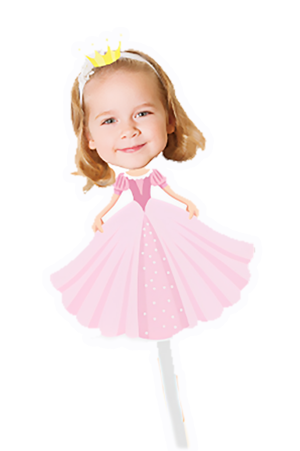 topper de tarta cartoon personalizado con cara /cake topper cartoon