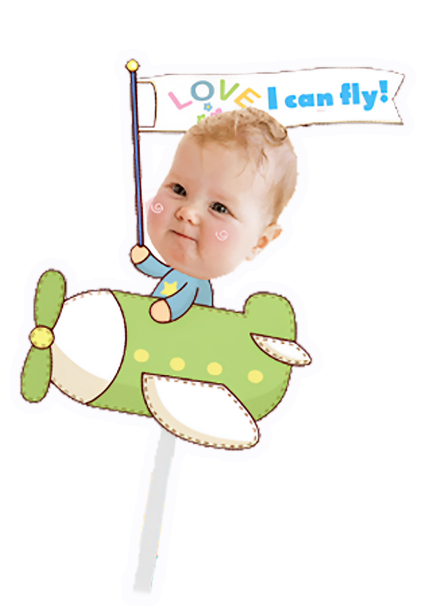 topper de tarta cartoon personalizado con cara /cake topper cartoon