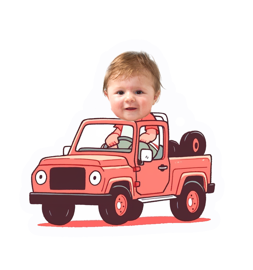 topper de tarta cartoon personalizado con cara /cake topper cartoon