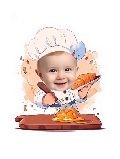 topper de tarta cartoon personalizado con cara /cake topper cartoon