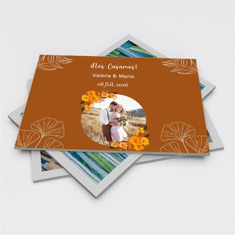 carteles de bienvenidas de cartón pluma para bodas con fotos romanticos